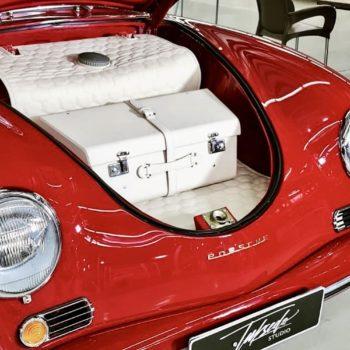 Re-edition suitcase for the trunk compartment - Porsche 356 A and
