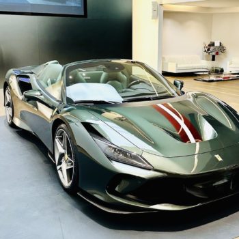 Ferrari F8 Tributo - Spider Made to Measure - Laurent Nay Maroquinerie