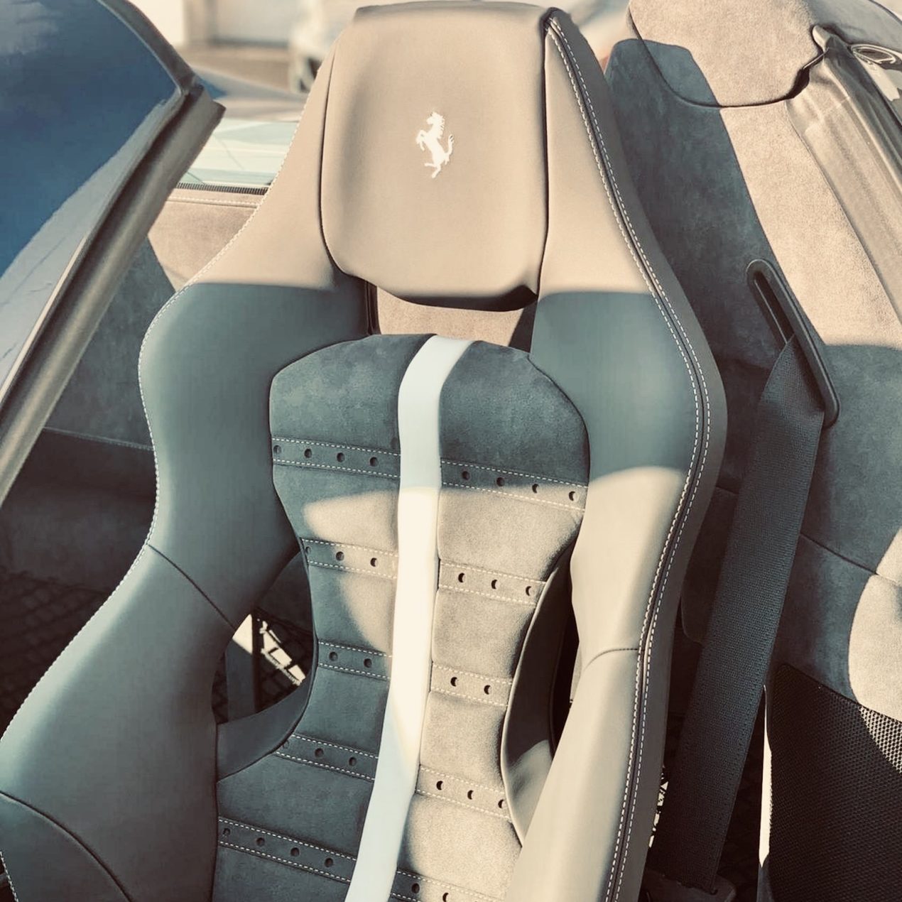 Made to measure bespoke fitted luggage Boot Trunk Daytona seats 488 PISTA SPIDER