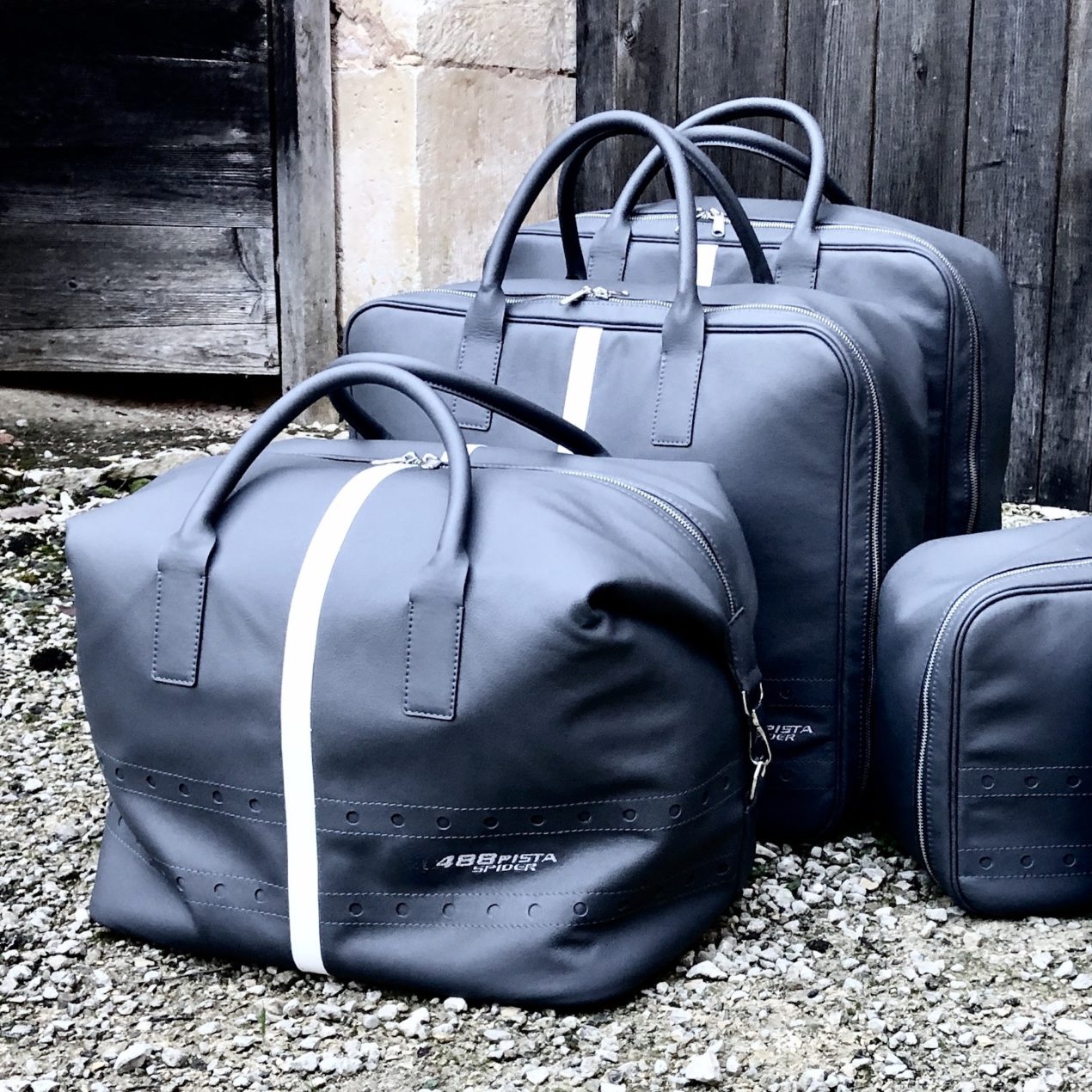 bag suitcase Made to measure bespoke fitted luggage Ferrari Daytona or Racing seats Schedoni