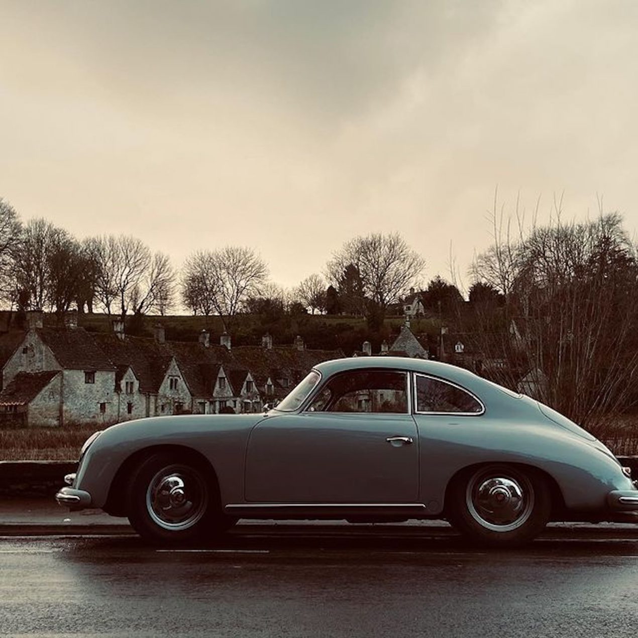 Porsche 356-A Original Factories accessoires luggage street grey