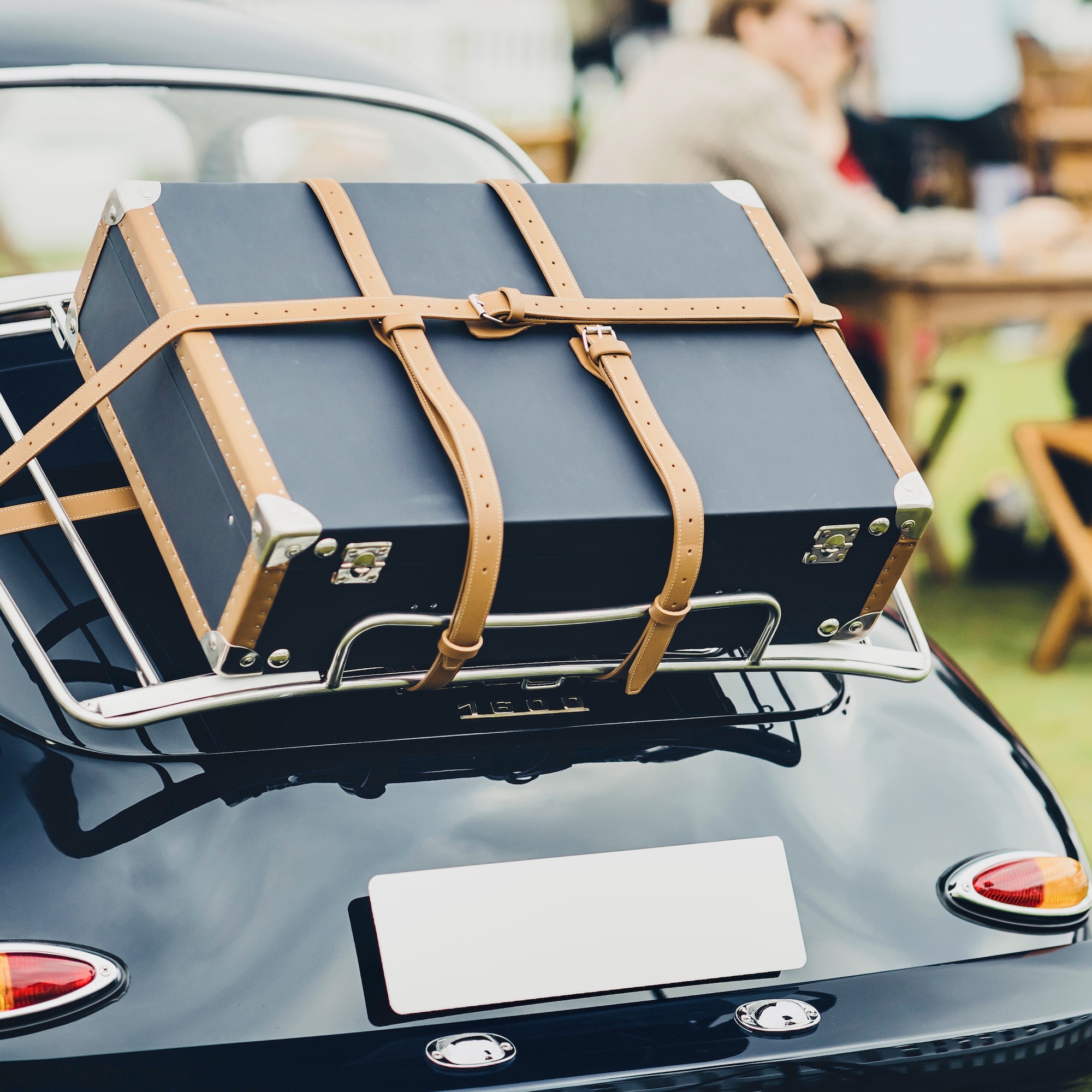 Sangles à bagages pour automobiles Porsche 356 ou 911