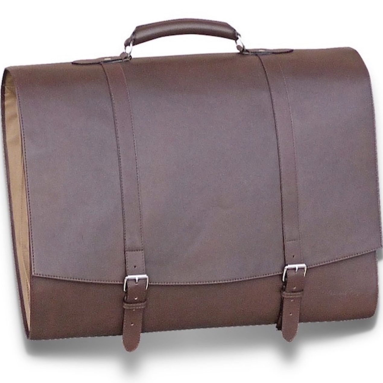 Voyager Bag - Back pack brown leather Roadster and Cabriolet
